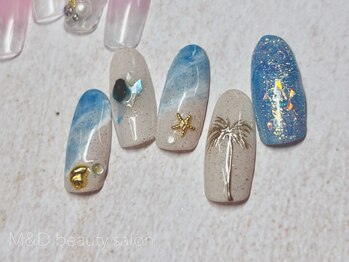 エムアンドディビューティサロン 銀座店(M&D)/【Summer design/¥12,000】