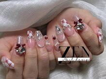 ゼン ネイル デザイン 池袋(ZEN NAIL DESIGN)/* 長 さだしやり放題×つけ放題