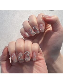 アース 豊橋店(HAIR & MAKE EARTH)/＜3 ハートネイル S2