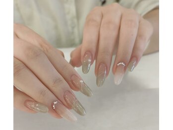 ファンシー 三軒茶屋店(Fancy)/春ネイル/桜/ワンホン