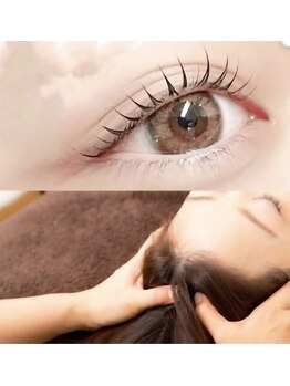 サンク デ リラ(Cinq de Lilas)の写真/まつげパーマ＋ヘッドスパ