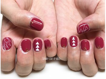サニーサイドアップ ネイル(Sunny SideUp nail)/Triangle art▲