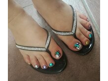 エンジェル 葛飾(ANGEL)/ブロックアートフットネイル