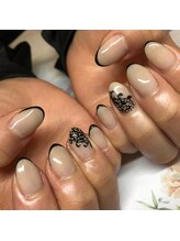 トータルサロン 白べぇーっ プラス/ベージュ×ブラック