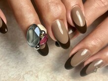 オーラリー ネイル アート メゾン(ORRERY nail art maison)/ハンド / ロングフレンチ