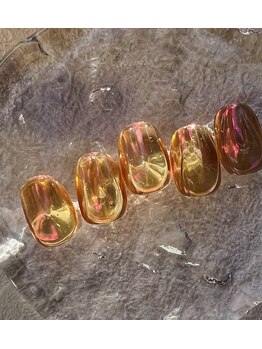 イヴィネイル(evie nail)/aurora glass