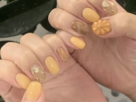 Ladies nail designed