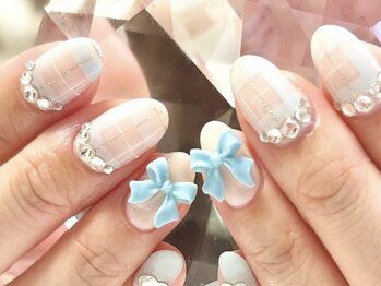 リリー(Lilly)/チェックネイル