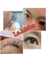 ラ ムーン アイラッシュアンドヘアメイク(La.Moon)/上120本Ｃカール　下20本7ミリ　