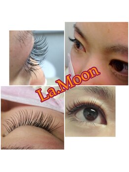 ラ ムーン アイラッシュアンドヘアメイク(La.Moon)/上120本Cカール 下20本7ミリ