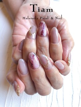 ティアム マタニティペイント アンド ネイル(Tiam Maternity Paint&Nail)/4Designコース★ご新規様¥6800