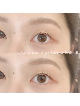 キルナノール 福岡天神(kiruna norr)/パリジェンヌ × アイブロウWAX