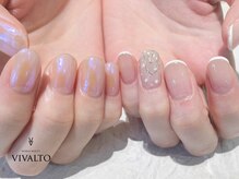 ワールド ビューティ ヴィヴァルト 宝塚店(WORLD BEAUTY VIVALTO)/オーロラ/スキニーフレンチ