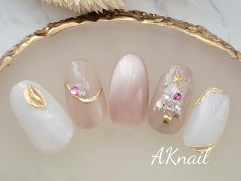 エーケーネイル(AKnail)/クリスマスネイル/マグネット