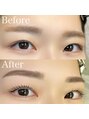 レピア 池袋西口店 韓国式まつ毛パーマ上、美眉スタイリング【眉毛&マツパ】