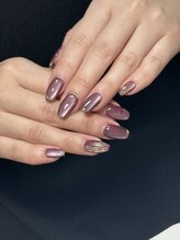 ココ(Coco)/クリスマス風ネイル