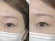 メロー(mellow)の写真/ナチュラル上品な目元に♪どんな目元でもやりすぎず華やかに、お顔に馴染むふわっと眉毛を演出！