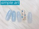 【定額】シンプルアート