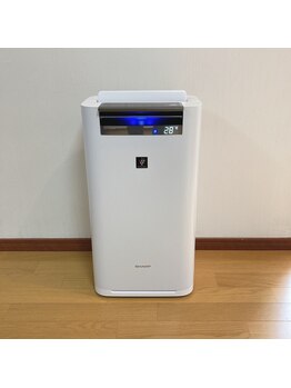 ホジュン鍼灸整体院/加湿空気清浄機を設置しました。