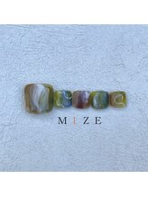 ミゼ 板橋 成増(mize)/フットネイルデザイン