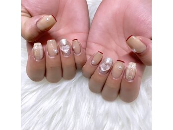 ル ミルト(Lu Mirto)/10本アート/チェックネイル