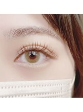 リリージョワ(Lily joie)/ブラウンフラットラッシュ140本