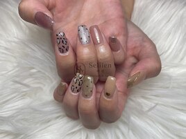 ヒョウ柄ネイル♪