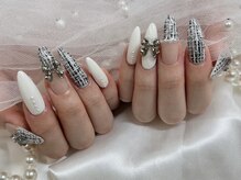 アンジュ(Ange)/【Ayaka】ツイードネイル