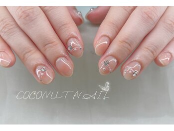 ココナッツネイル/チークネイル
