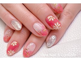 和柄ネイル8300円