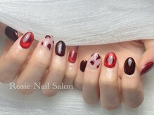 ロージー 柏店(Rosie)/自爪持ち込みデザイン4本