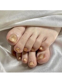 はあとねいる 垂水店の写真/おしゃれは足元から！カラーの種類が豊富&カラー変更OKで4400円！鮮やかなネイルで気分UP♪