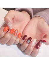 インビテーション(invitation)/アシンメトリーネイル☆