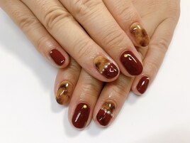 ボルドー×べっ甲☆