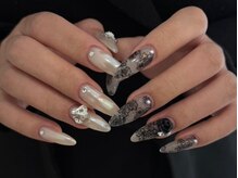 シェリーラメール 新宿店(cherie la mer)/ちぐはぐネイル