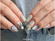 ファストネイル 静岡パルシェ店(FAST NAIL)/*オフ無料*Y2K★ぷっくりリボン