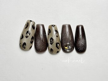 アークネイル 下北沢(urk.nail)/レオパードネイル