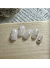 シービューティー(C BEAUTY)/乳白色/大粒パール/ワンカラー