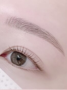 シエロ 矢場町栄店(cielo)の写真/【黄金比×垢抜けアイブロウ(メイク仕上げ)￥5800】雰囲気や骨格にあった理想の眉をご提案◇”眉迷子脱出！