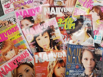 ビジュー ネイル(Bijoux)/掲載誌多数
