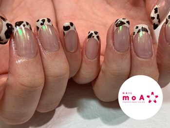 ネイルモア バイ アフロディーテ(NAIL moA)/オーロラフレンチ