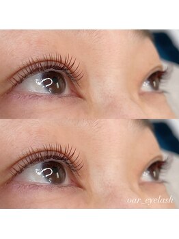 オール アイラッシュ(oar eyelash)/カラーフラットラッシュ