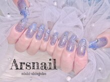 アルスネイル(Ars nail)/ブルーラメネイル