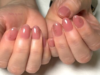 リアン 大宮(Rian)/ワンカラー/ポイントラメ/ピンク