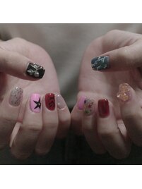 ライブ仕様ネイル
