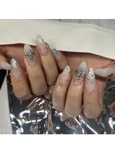 ベルネイル(Belle Nail)/長さ出し持ち込みデザイン