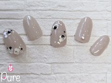 ピュア(Pure)/大人可愛い定額ネイル￥9000