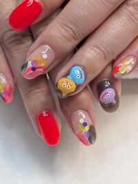 ハロウィンネイル