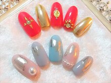 ネイル マテリア 池袋店(Nail Materia)/ゴージャスデザイン