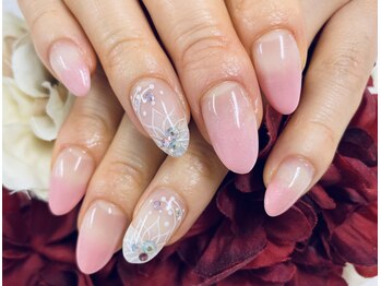 ダブルネイル(Double Nail)/【ほり】きれいめオフィスネイル